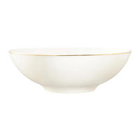 SKLEDA  Savona  21 cm        - zlate barve/biserna, Basics, keramika (21cm) - Seltmann Weiden