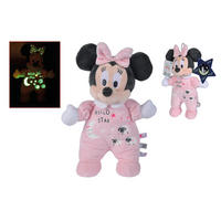 PLÜSCHTIER Micky&Minnie  - Multicolor/Rosa, Basics, Textil (20/11/25cm) - Disney