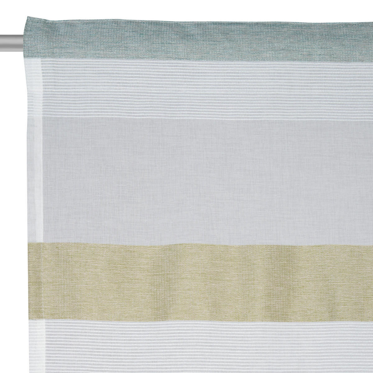 GOTOVA ZAVJESA zelena 135/245 cm   - zelena, Basics, tekstil (135/245cm) - Esposa