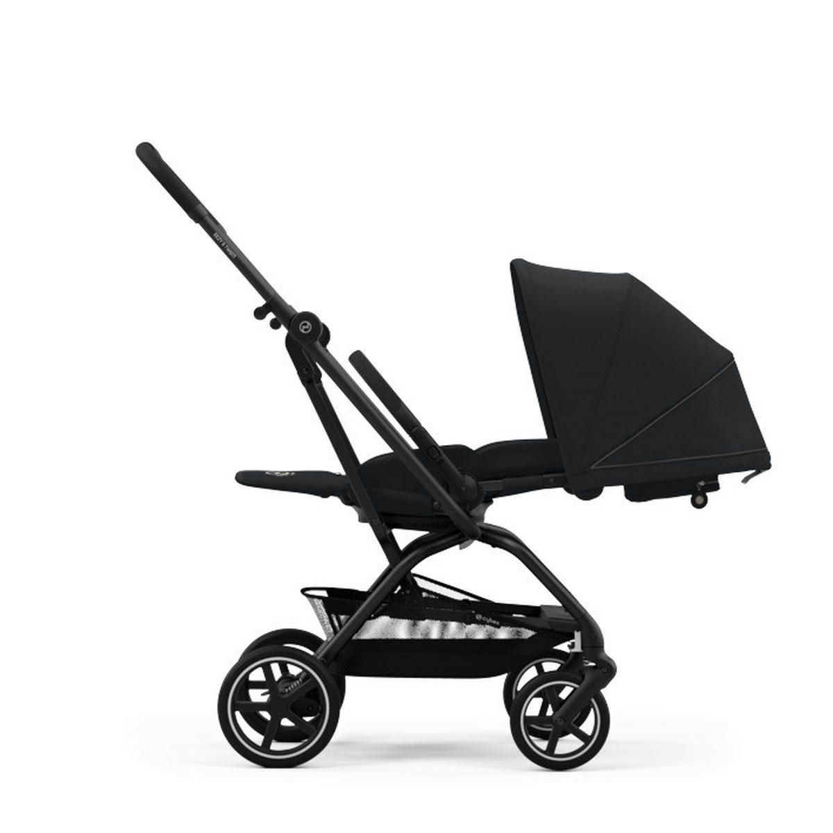 BUGGY Eezy S Twist+2  - Schwarz, Basics, Kunststoff/Textil (80.5/45/105cm) - cybex GOLD