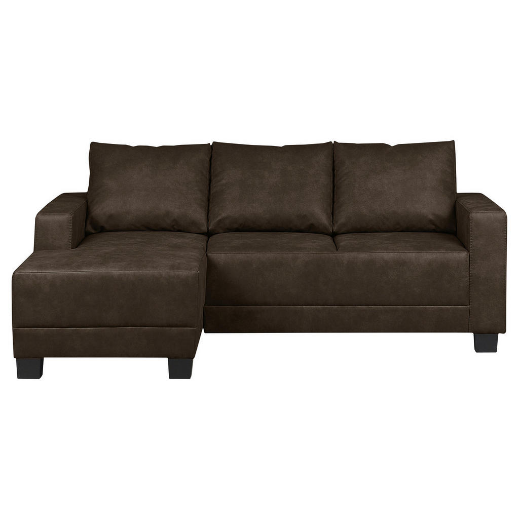 MID.YOU ROHOVÁ SEDAČKA, textil, tmavě hnědá