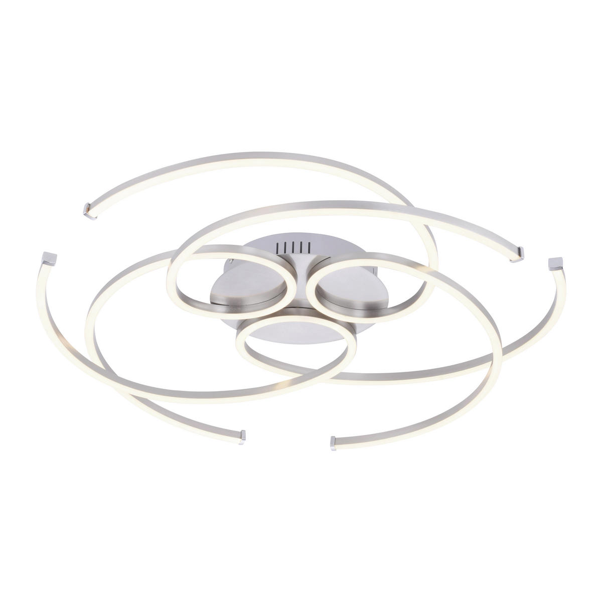TAKLAMPA 37 W 70/63/10 cm  - silver, Design, metall (70/63/10cm)