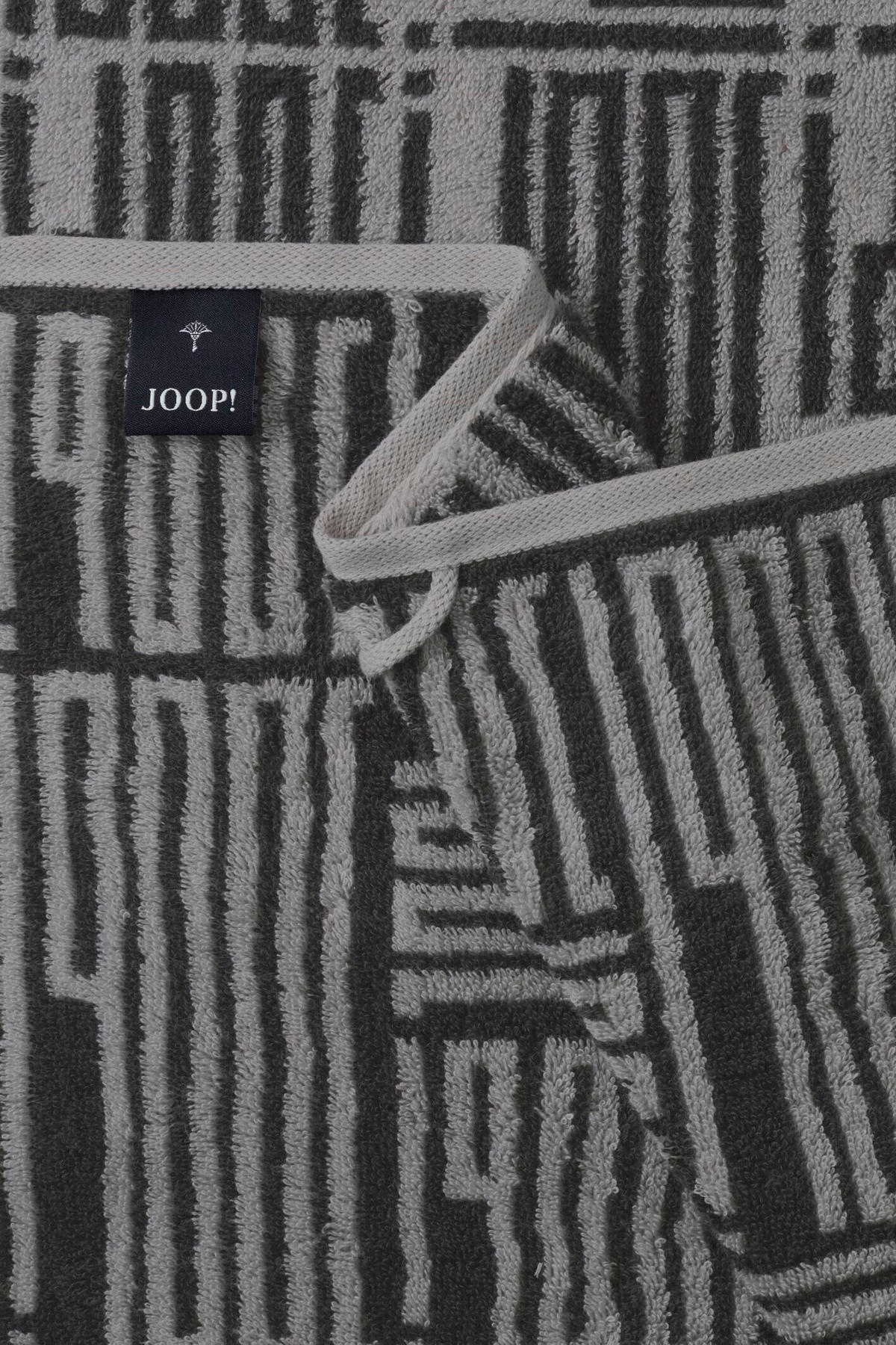 HANDTUCHSET JOOP! BARS Platinfarben 2-teilig  - Platinfarben, Basics, Textil (50/100cm) - Joop! Living