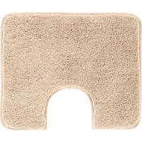 WC-VORLEGER Beige 50/60 cm  - Beige, Basics, Kunststoff/Textil (50/60cm) - Grund