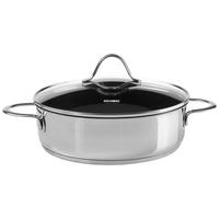 KOCHTOPF 4 l  - Silberfarben, Basics, Glas (28cm) - Kelomat