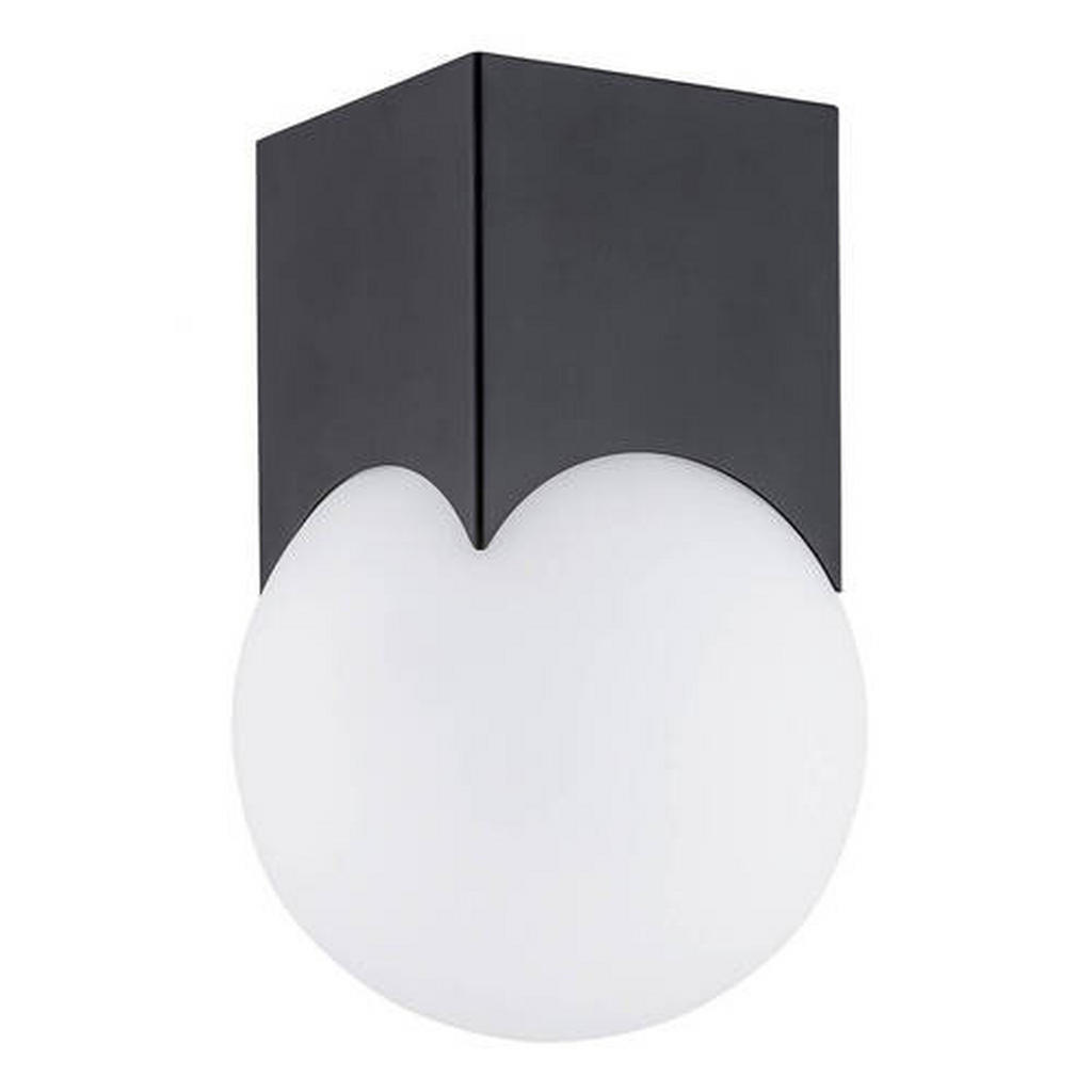 Thumbnail - Xxxl Deckenleuchte Argon Austin, Weiß, Schwarz, Metall, Glas, Kugel,Kugel, 12x12x18 cm, CE, Lampen & Leuchten, Innenbele...