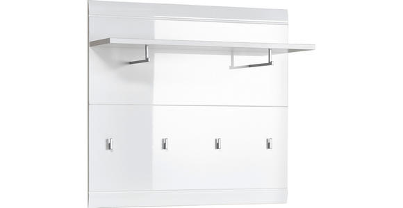 GARDEROBE 5-teilig in 319/197/36 cm - Weiß, Design, Holzwerkstoff (319/197/36cm) - Carryhome