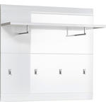 GARDEROBENPANEEL 96/90/29 cm  - Weiß, Design, Holzwerkstoff (96/90/29cm) - Carryhome