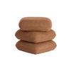 POUF LAURIE 44,5/44,5/44,5 cm  - Terracotta, Basics, Textil (44,5/44,5/44,5cm) - Light & Living