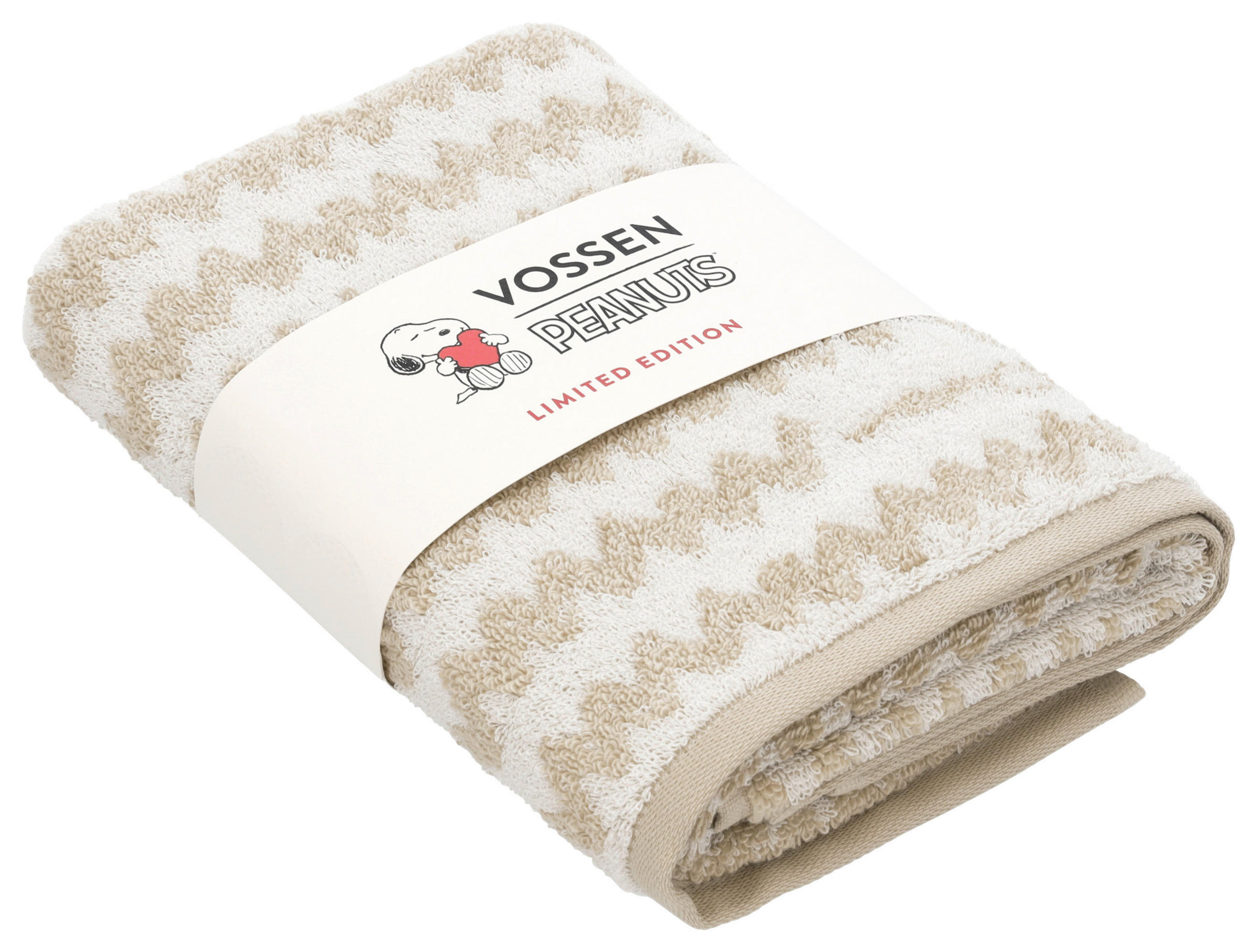 HANDTUCH 50/100 cm Charlie Brown Beige  - Beige, Basics, Textil (50/100cm) - Vossen