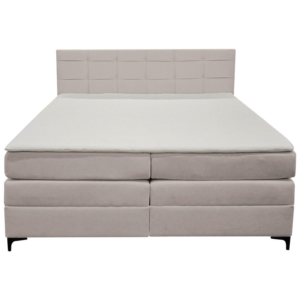 Boxspringbett Mitto Lavagrau 160x200 Cm