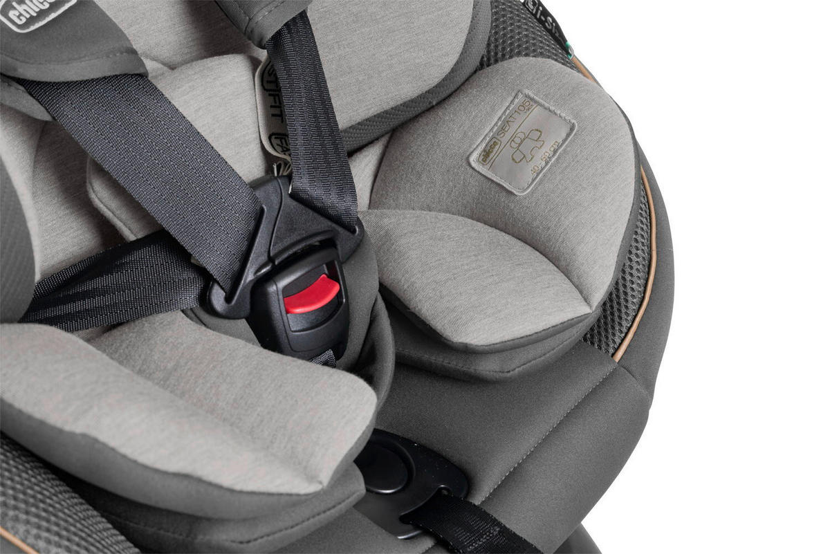 KINDERAUTOSITZ 105 I-Size  - Dunkelgrau/Hellgrau, Basics, Textil (47/114/60cm) - Chicco