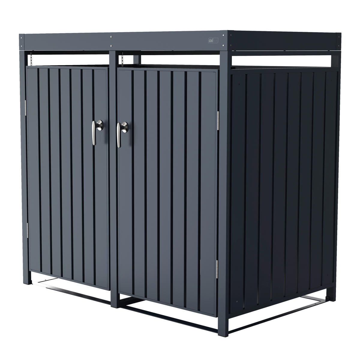 ÚLOŽNÝ BOX   - antracitová, Basics, kov (132/80cm) - Ambia Garden