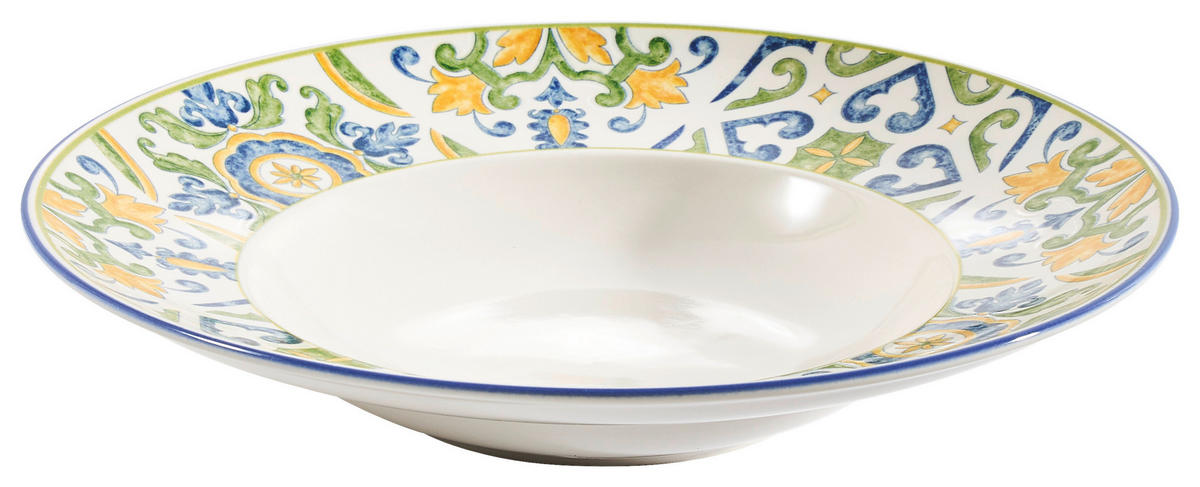 PASTATALLRIK 30 cm  - grön/blå, Lifestyle, keramik (30cm) - Ritzenhoff Breker