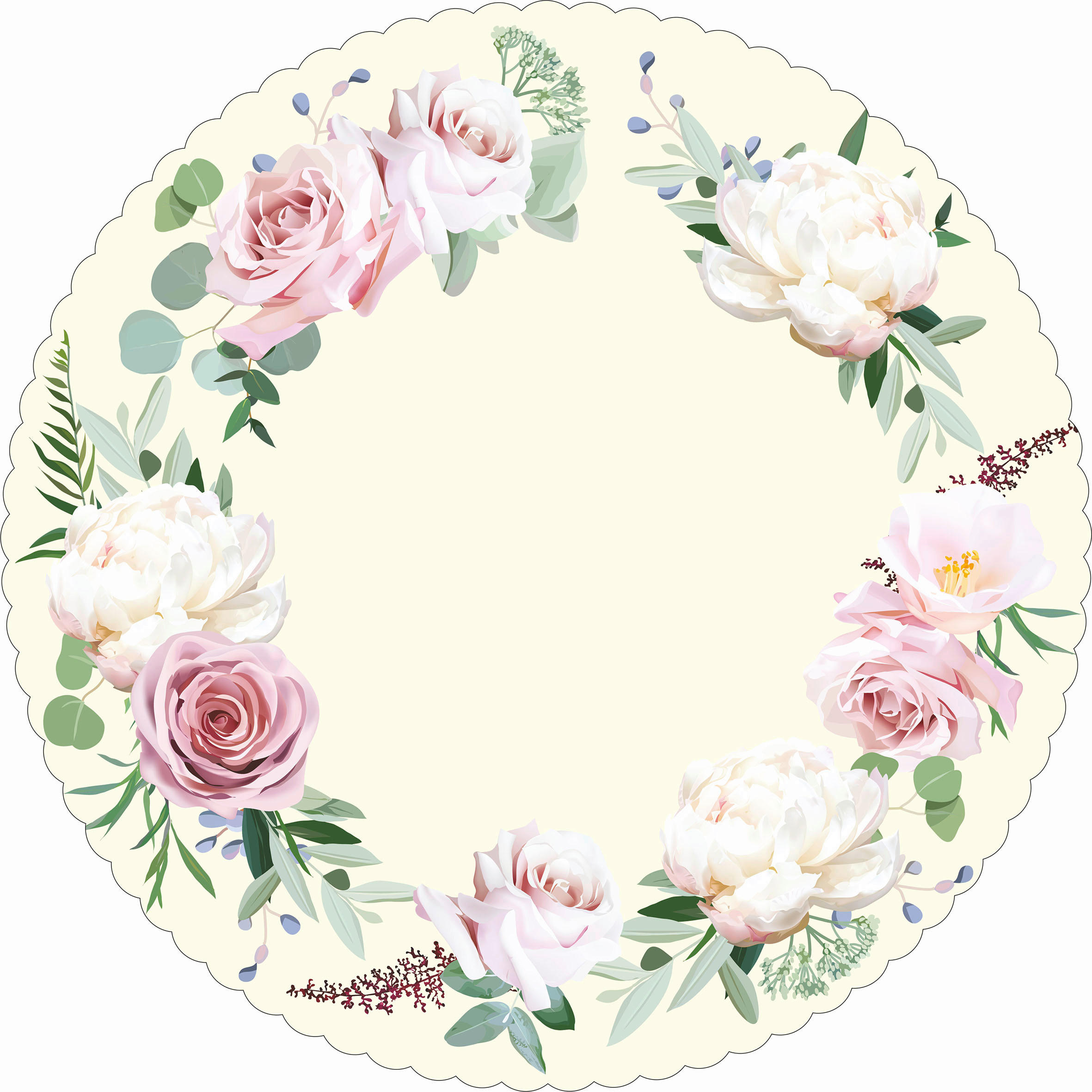 TORTAPAPÍR - Design, karton (32cm) - Alvarak