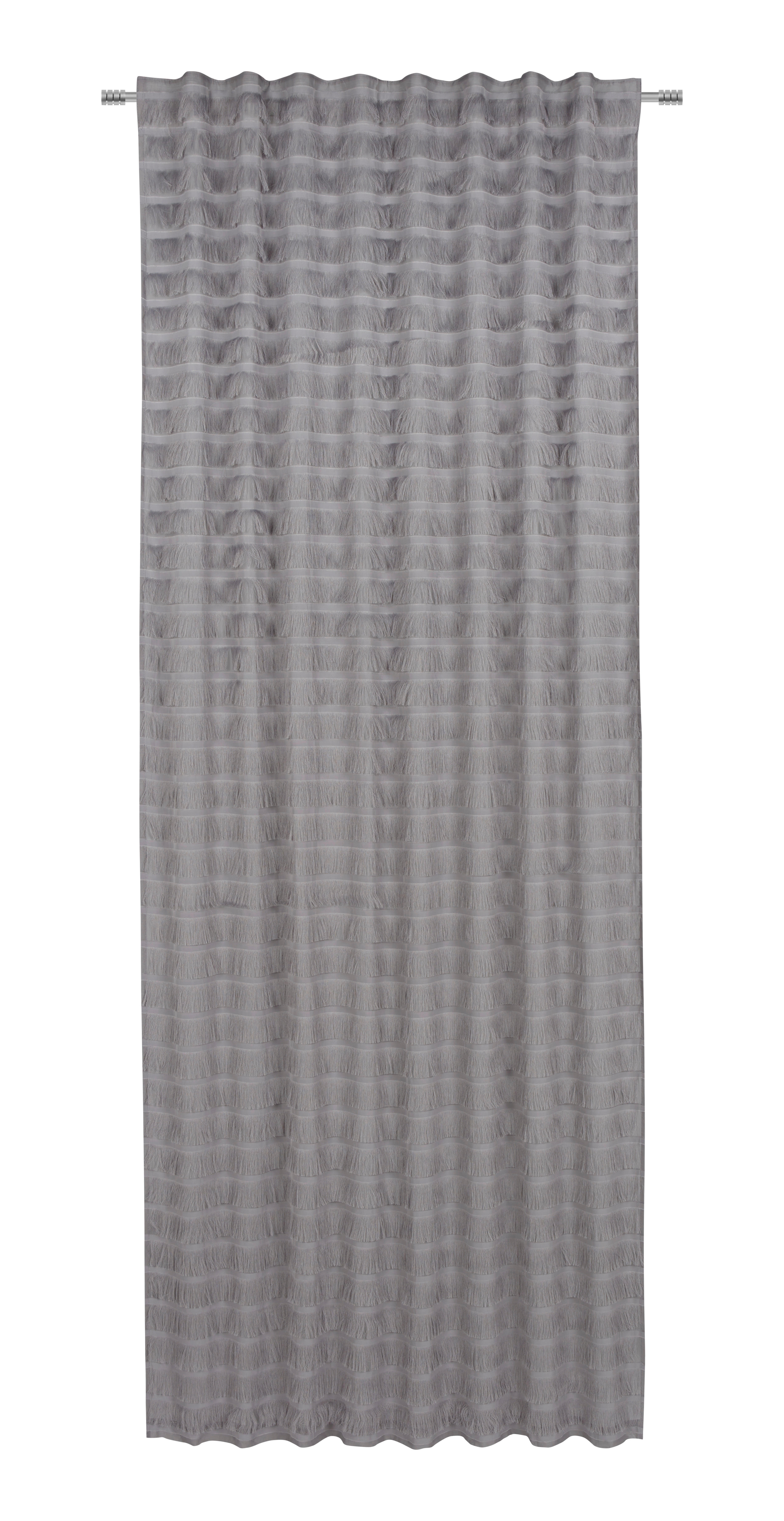 FERTIGVORHANG Pistoia blickdicht 140/255 cm   - Hellgrau, Basics, Textil (140/255cm) - Dieter Knoll