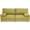 SCHLAFSOFA Grün  - Chromfarben/Grün, Design, Textil/Metall (192/77-88/110-120cm) - Bali