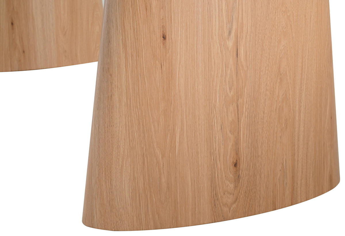 ESSTISCH 220/110/75 cm Echtholz, Nachbildung  Holz, Holzwerkstoff Naturfarben  - Naturfarben, MODERN, Holz/Holzwerkstoff (220/110/75cm) - MID.YOU
