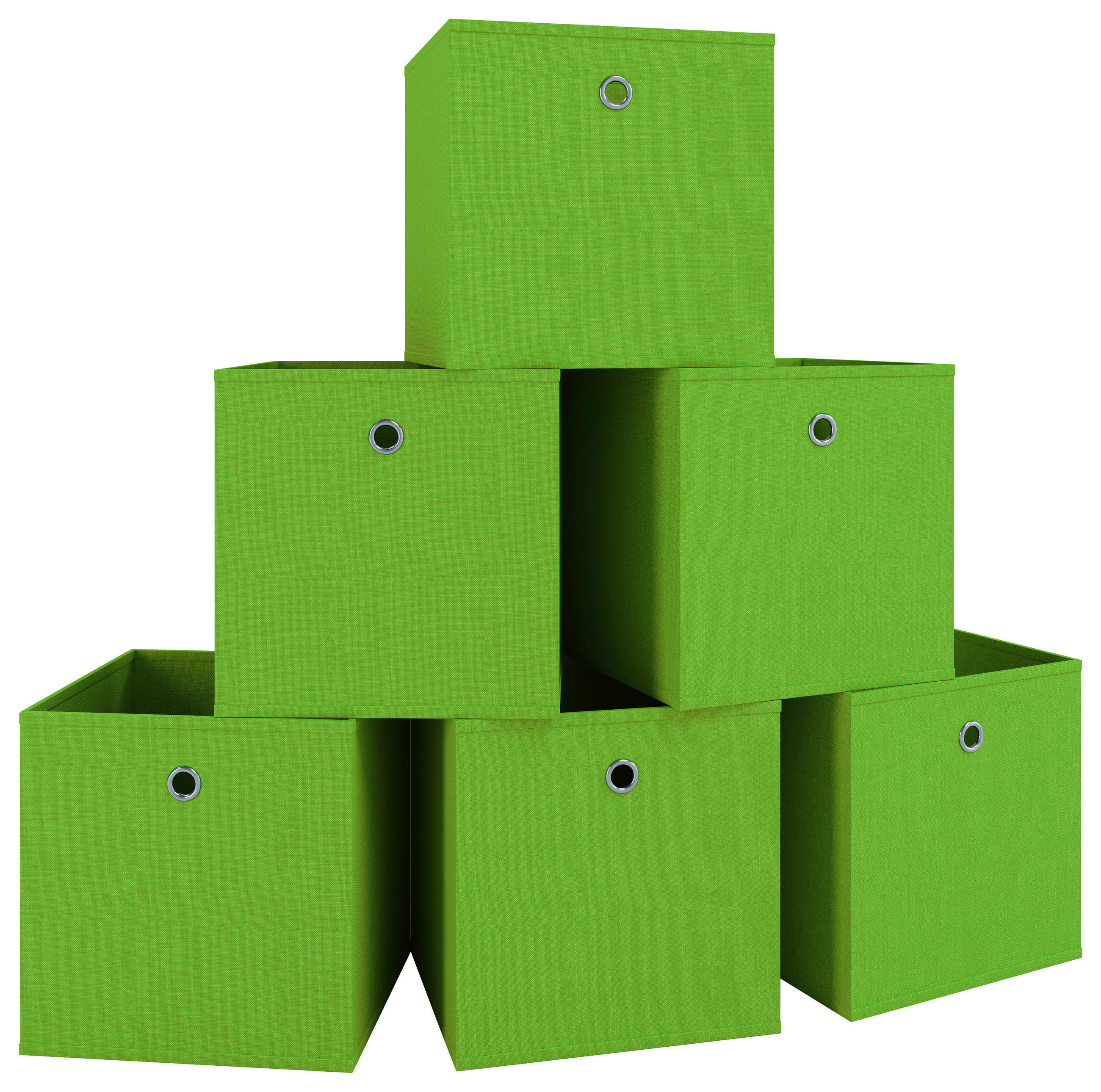 VIKBAR FÖRVARINGSKORG  27/28/27 cm  - grön, Basics, plast (27/28/27cm) - MID.YOU