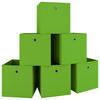 FALTBOX  - Grün, Basics, Kunststoff (27/28/27cm) - MID.YOU