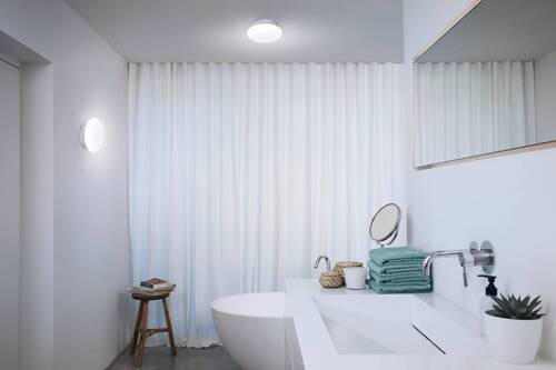 BADEZIMMER-WANDLEUCHTE Smart+ WiFi Orbis Aqua 20/9,4 cm   - Weiß, Design, Metall (20/9,4cm) - Ledvance