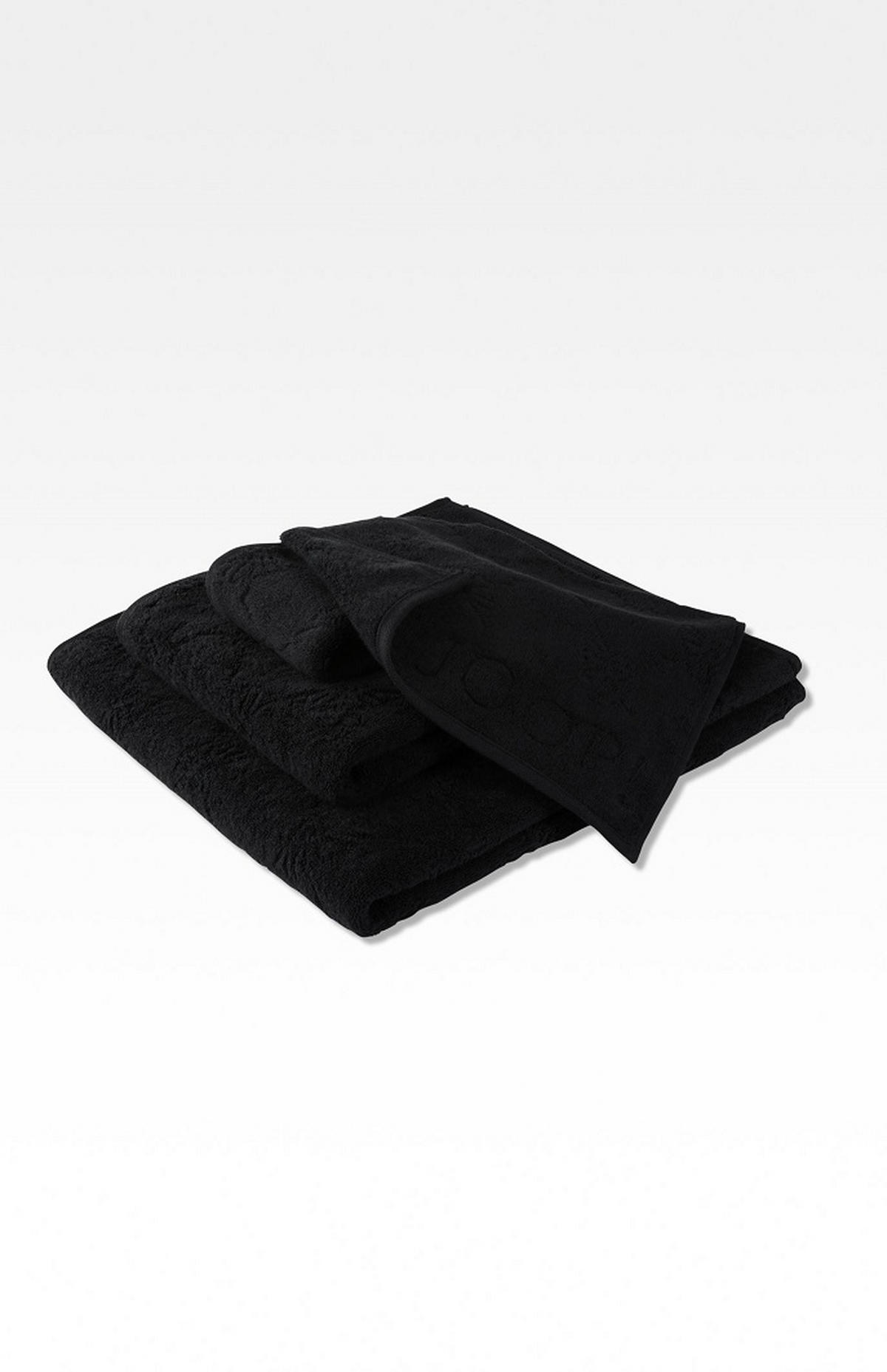 WASCHLAPPEN Uni Cornflower Schwarz  - Schwarz, Basics, Textil (16/22cm) - Joop!