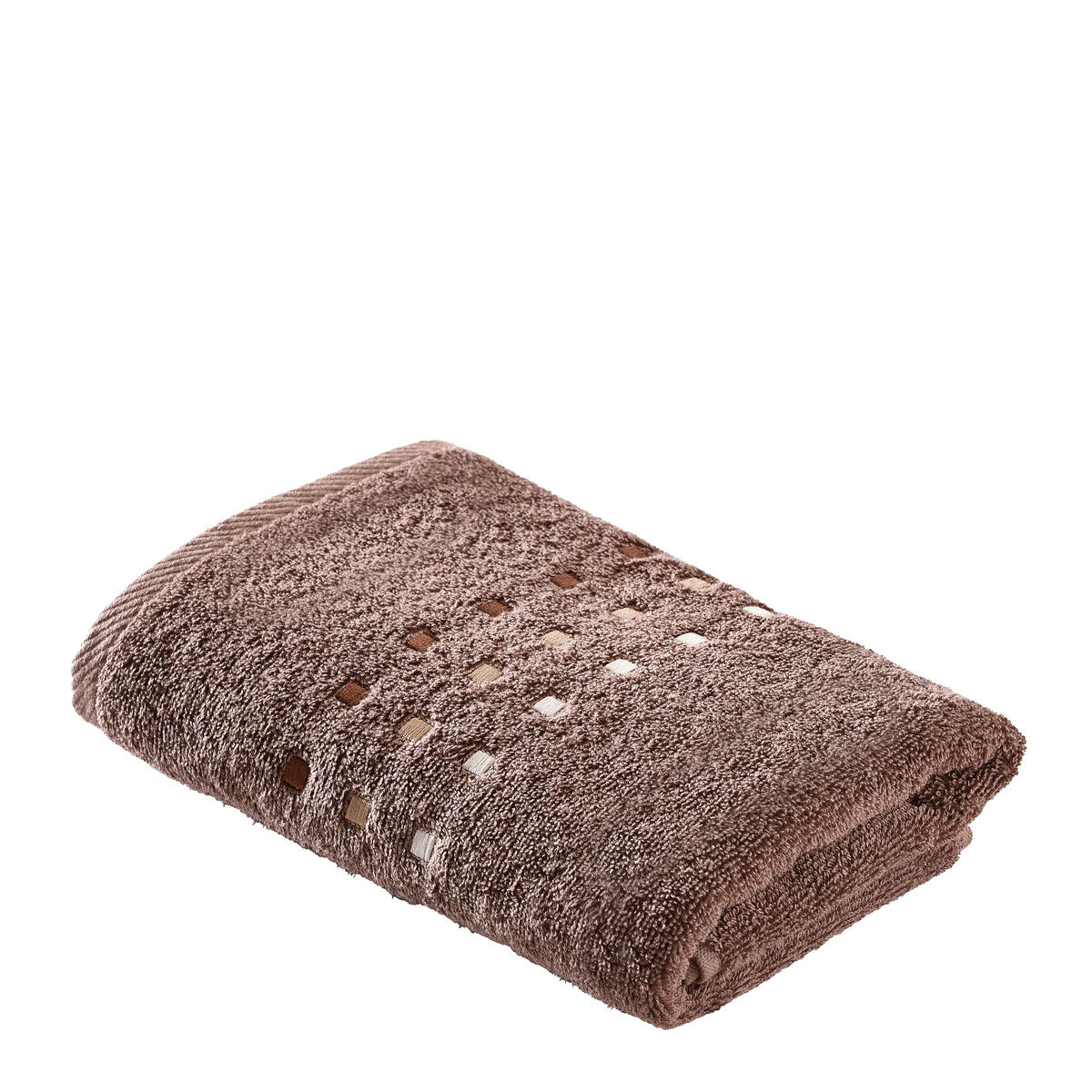 HANDTUCH Quattro Taupe  - Taupe, Basics, Textil (50/100cm) - Esposa