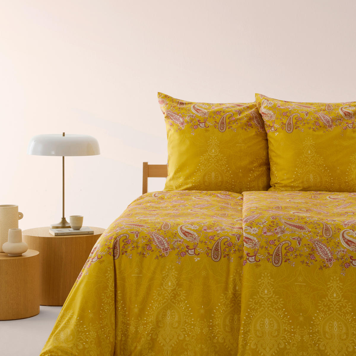 BETTWÄSCHE Monnalisa Satin 155/220 cm  - Bernsteinfarben, KONVENTIONELL, Textil (155/220cm) - Bassetti