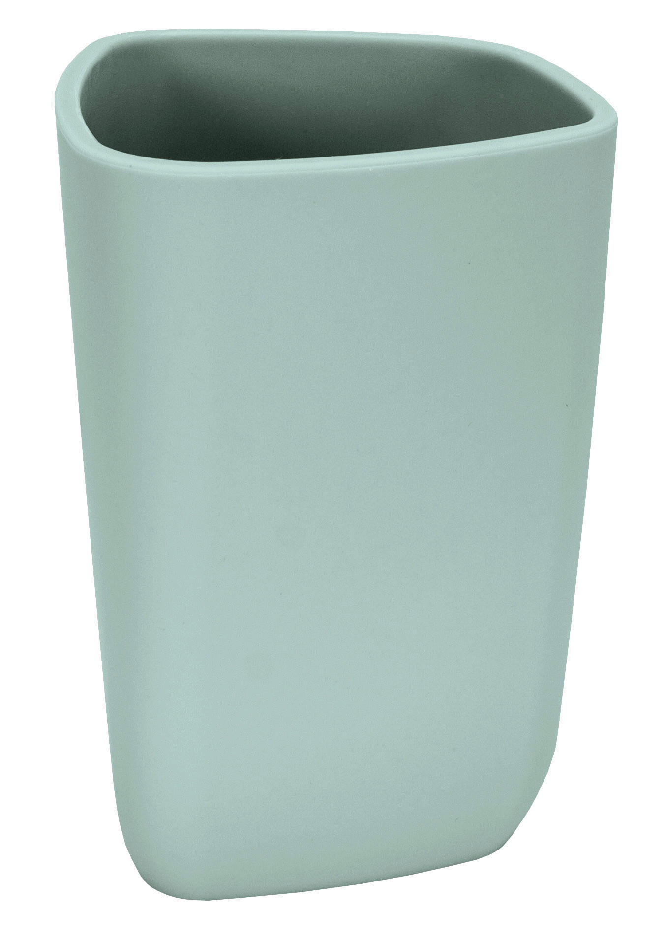 POHÁR NA ZUBNÉ KEFKY zelená - zelená, Konventionell, plast (8,4/12/8,4cm) - Kleine Wolke