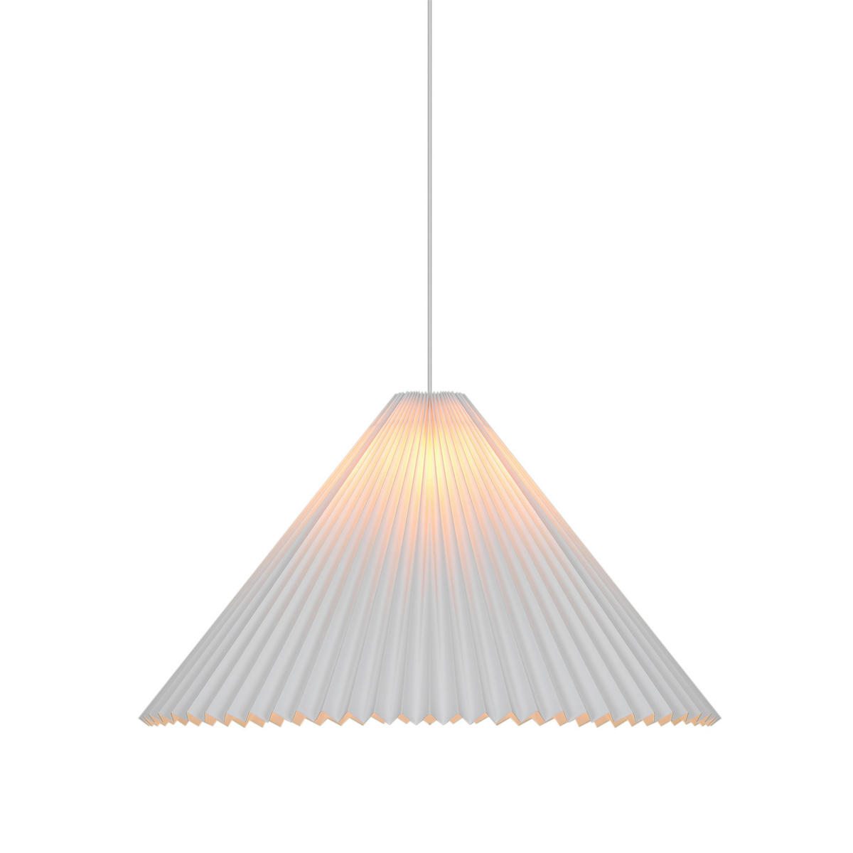HÄNGELEUCHTE Belloy 65/40 cm  - Weiß, Design, Papier (65/40cm) - Nordlux