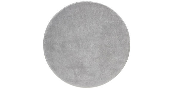 WEBTEPPICH 120 cm Tonga Silberfarben - Silberfarben, KONVENTIONELL, Naturmaterialien/Textil (120cm) - Novel