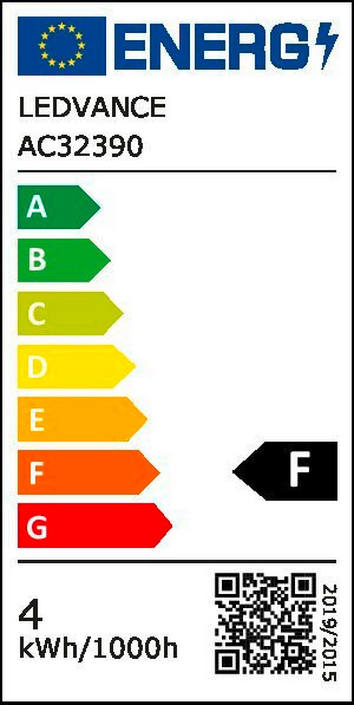 LED-LEUCHTMITTEL   E27 4 W 410 lm  - Goldfarben, Basics, Glas (6/10,5cm) - Osram