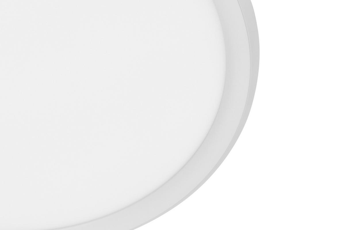 LED-DECKENLEUCHTE 40/3,5 cm   - Weiß, Basics, Kunststoff (40/3,5cm) - Novel