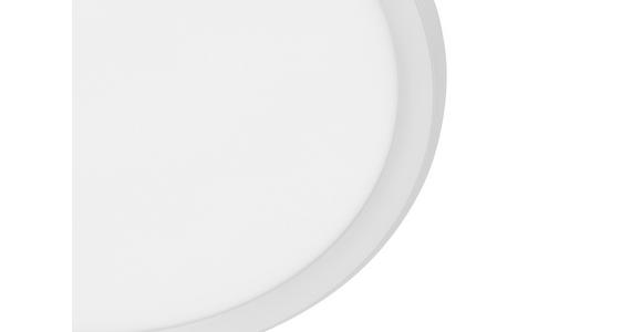 LED-DECKENLEUCHTE 40/3,5 cm   - Weiß, Basics, Kunststoff (40/3,5cm) - Novel