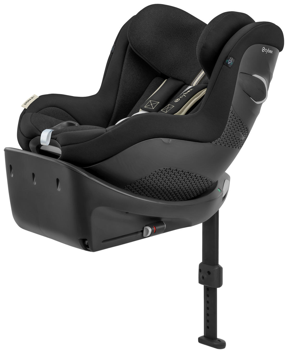 REBOARDER-KINDERSITZ Sirona Gi i-Size  - Schwarz, Basics, Kunststoff/Textil (71/44/75cm) - cybex GOLD