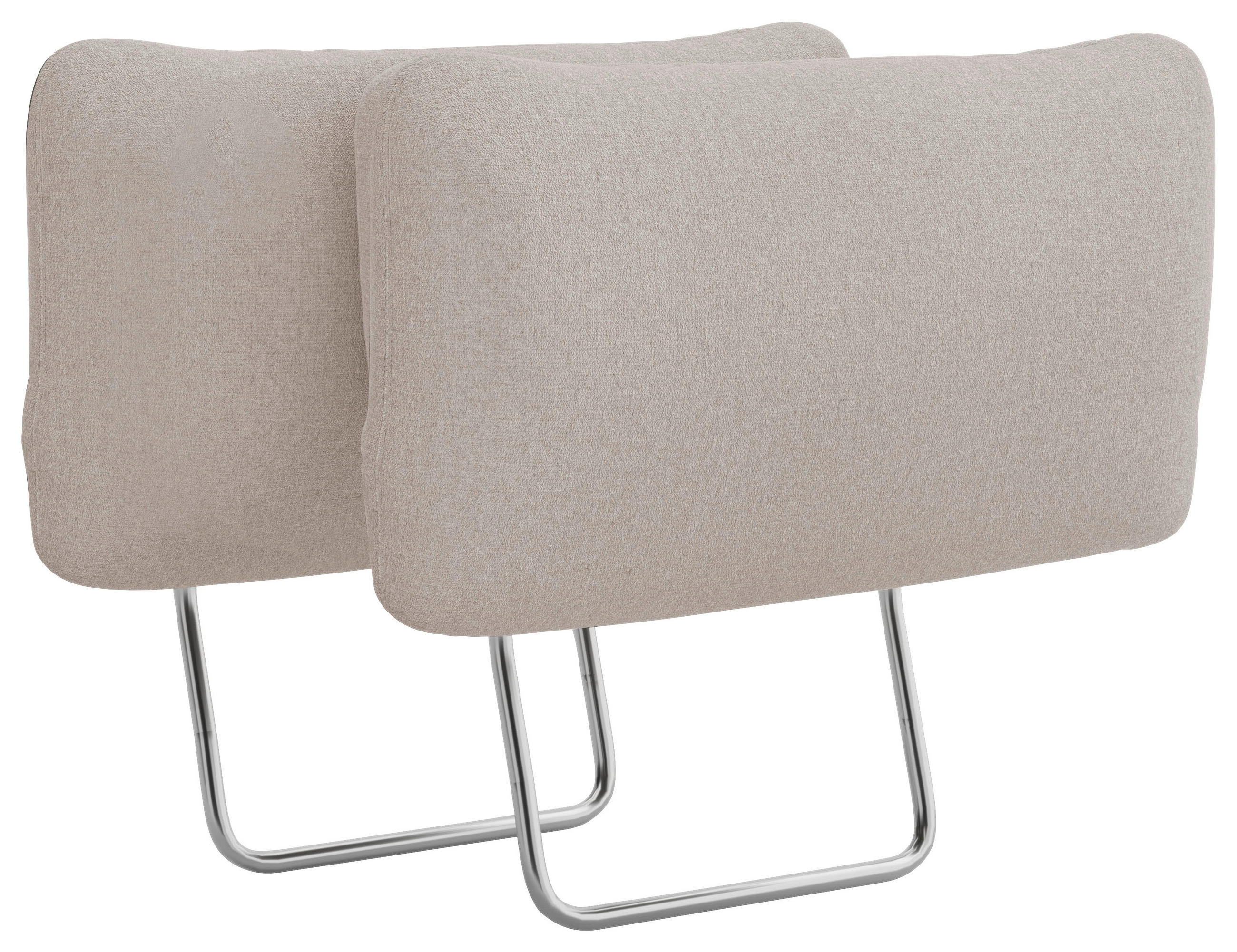 KOPFSTÜTZE - Greige, KONVENTIONELL, Textil (50/25/12cm) - Sit & More