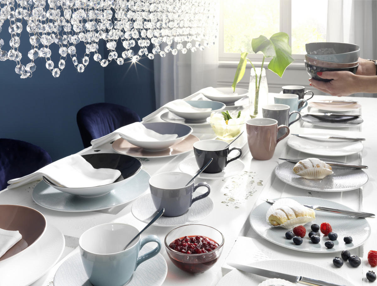 KAFFEETASSE Life Fashion green chic 240 ml  - Grün, Design, Keramik (0,24l) - Seltmann Weiden