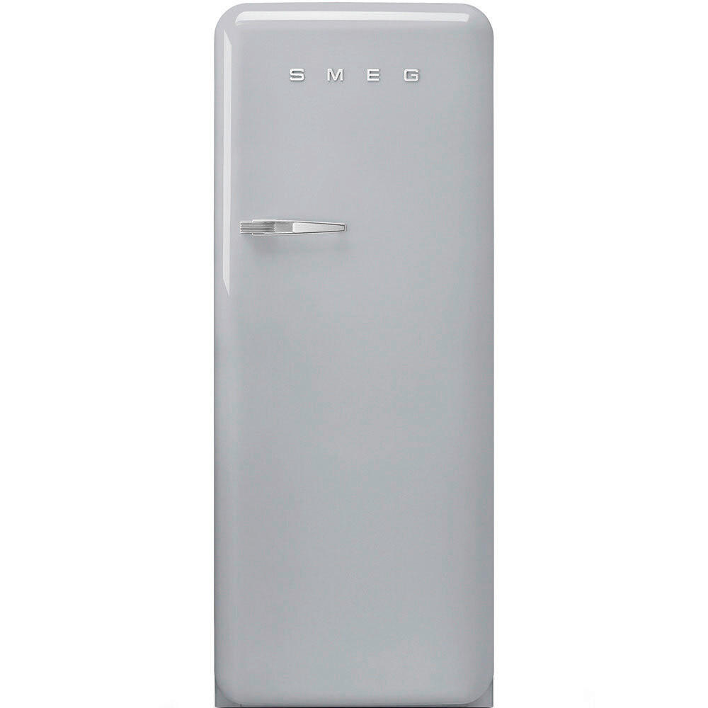 KÜHL-GEFRIER-KOMBINATION FAB28RSV6  - Silberfarben, Trend, Metall (60/150/72.8cm) - SMEG