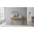 KONSOLENTISCH Rumba Wildeiche massiv Wildeiche  - Wildeiche, Design, Holz (110/40/75cm) - Linea Natura