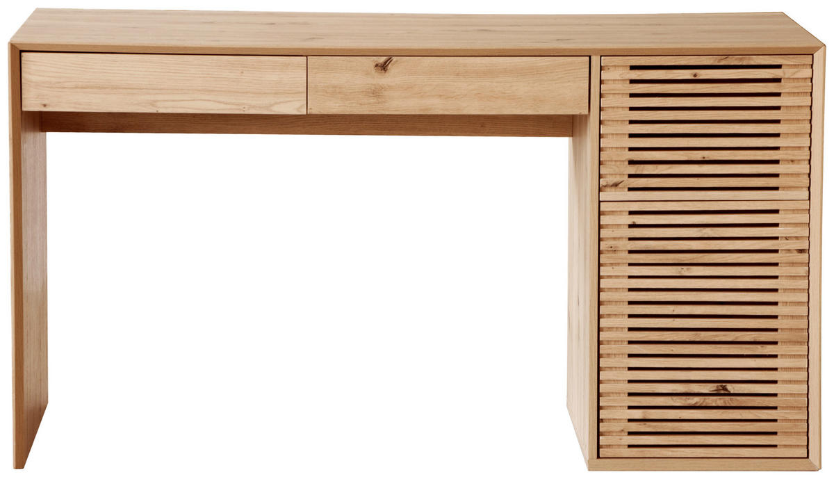 PÍSACÍ STÔL, dub artisan, 140/75/60 cm - dub artisan, Design, kompozitné drevo (140/75/60cm) - Hom`in