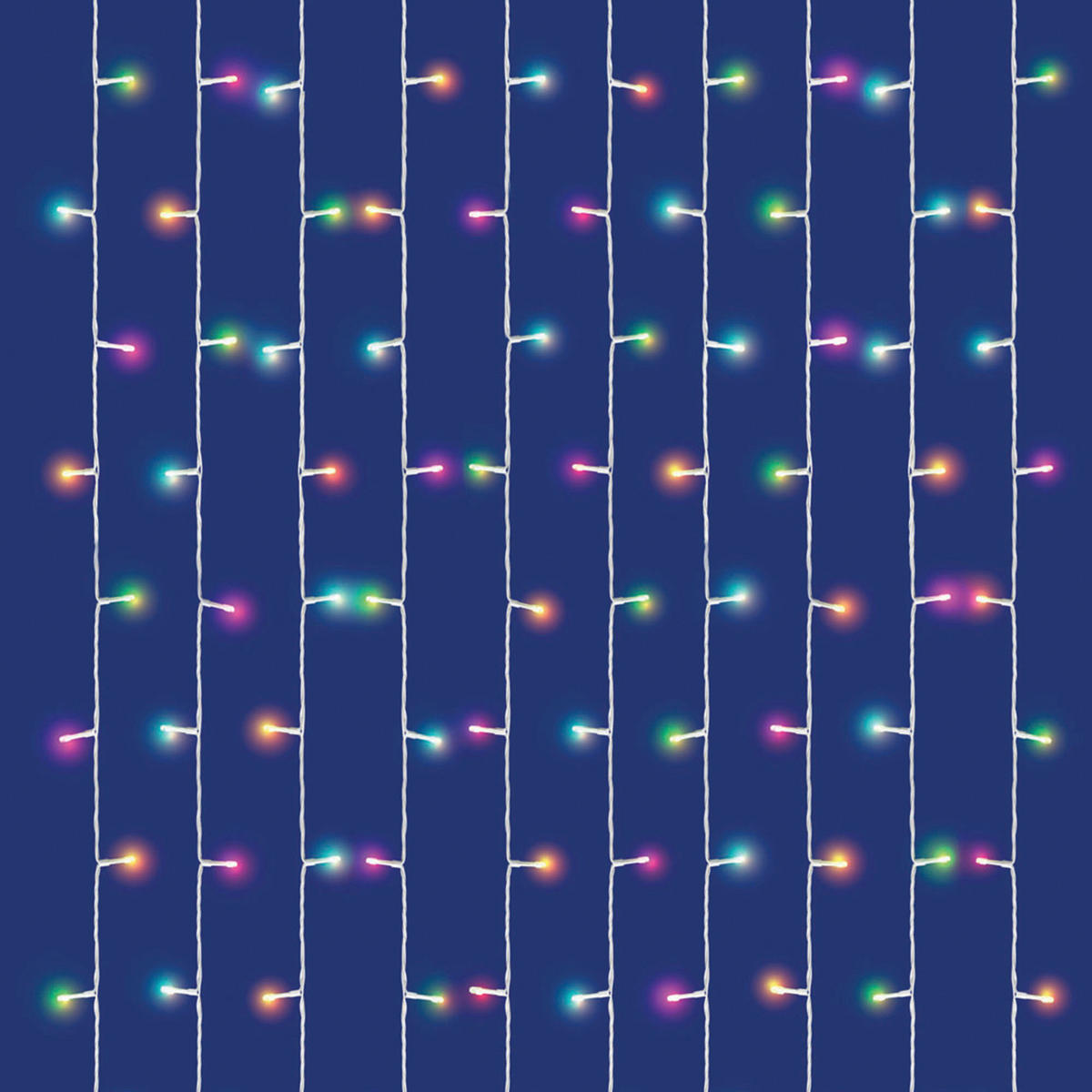 FÉNYFÜGGÖNY - színes, Basics, műanyag/fém (150/200cm)