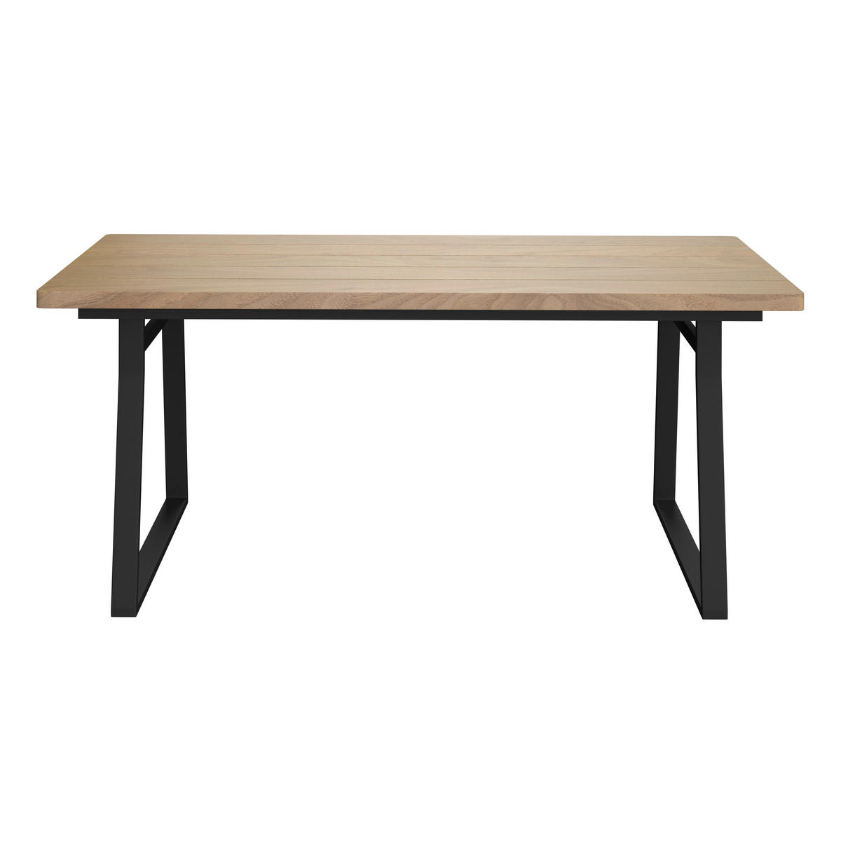 GARTENTISCH  - Schwarz, MODERN, Holz/Metall (180/75/90cm) - Ambia Garden