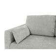 SCHLAFSOFA Chenille Silberfarben  - Silberfarben/Schwarz, KONVENTIONELL, Kunststoff/Textil (161/90/108cm) - Carryhome
