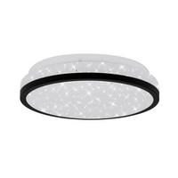 LED SVJETILJKA STROPNA  - crna, Basics, plastika (21,7/6cm)