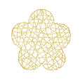 PLATZDECKCHEN Papier Gelb  - Gelb, Trend, Papier (42/40/0,2cm) - Ambia Home