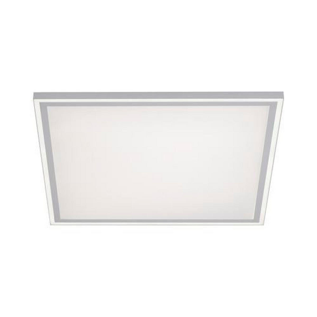 LED-DECKENLEUCHTE 46,4/46,4/6,2 cm   - Weiß, Basics, Kunststoff/Metall (46,4/46,4/6,2cm)