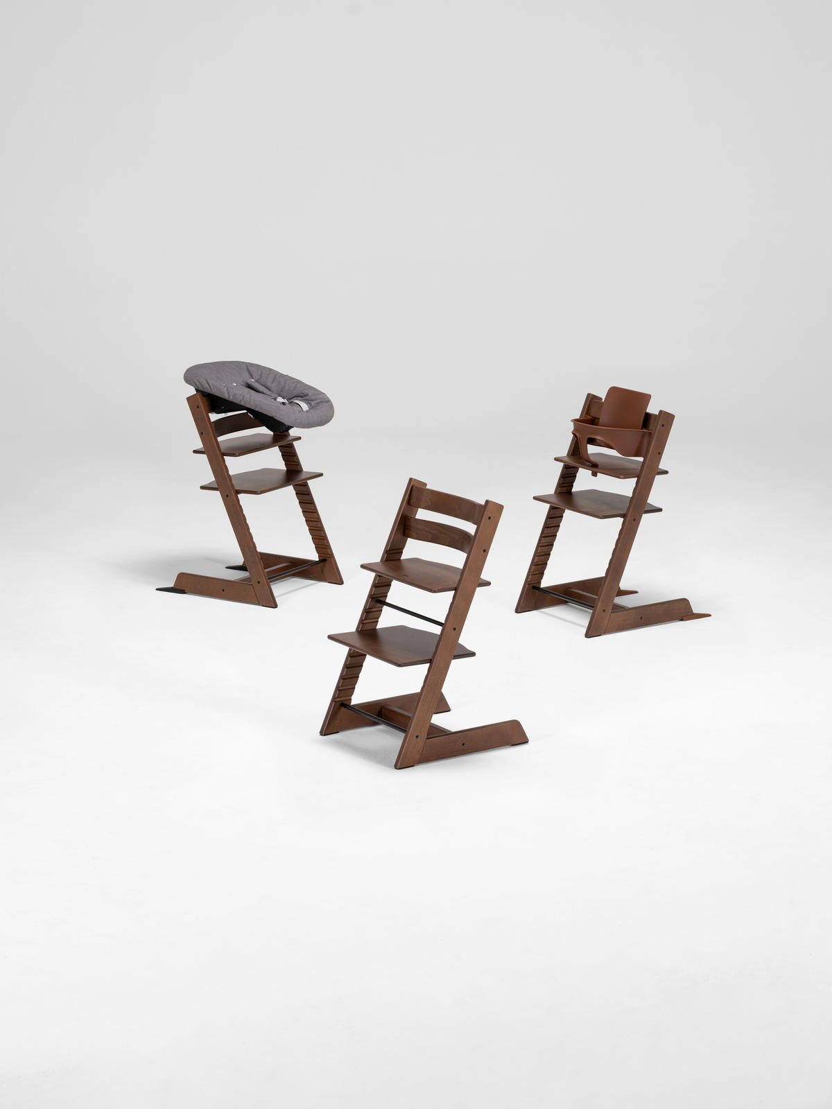 HOCHSTUHL  - Braun, Basics, Holz (46/79/49cm) - Stokke