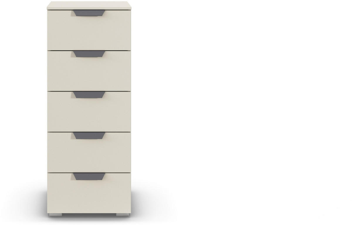 KOMMODE  in 40/100/35 cm  - Champagner/Dunkelgrau, Design, Holzwerkstoff/Metall (40/100/35cm) - Carryhome