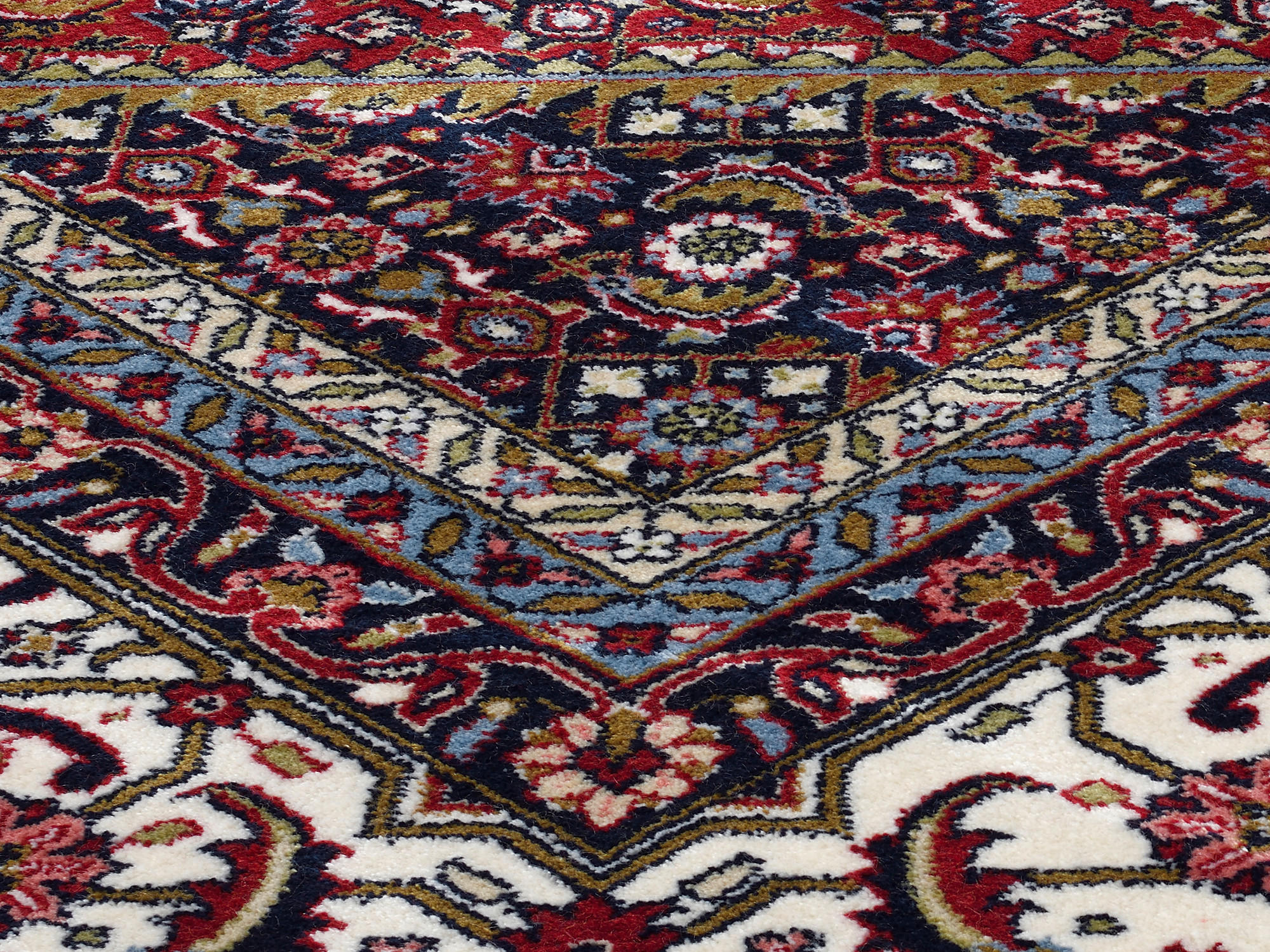 WEBTEPPICH 200/290 cm Mithras Bidjar Creme, Rot  - Rot/Creme, LIFESTYLE, Textil (200/290cm) - Novel