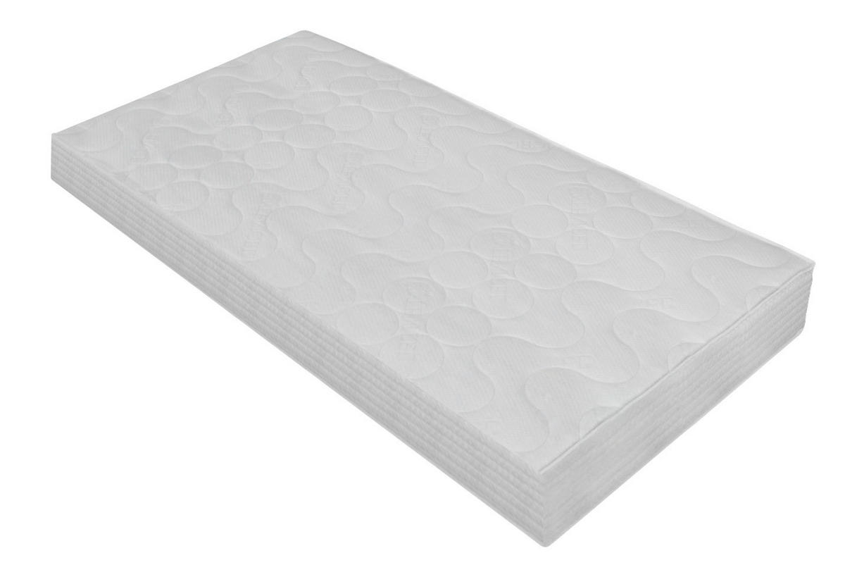 TASCHENFEDERKERNMATRATZE 160/200 cm Höhe ca. 23 cm  Wendematratze mit unterschiedlichen Härtegraden, H2 + H3 = mittel + fest  - Basics, Textil (160/200cm) - MID.YOU